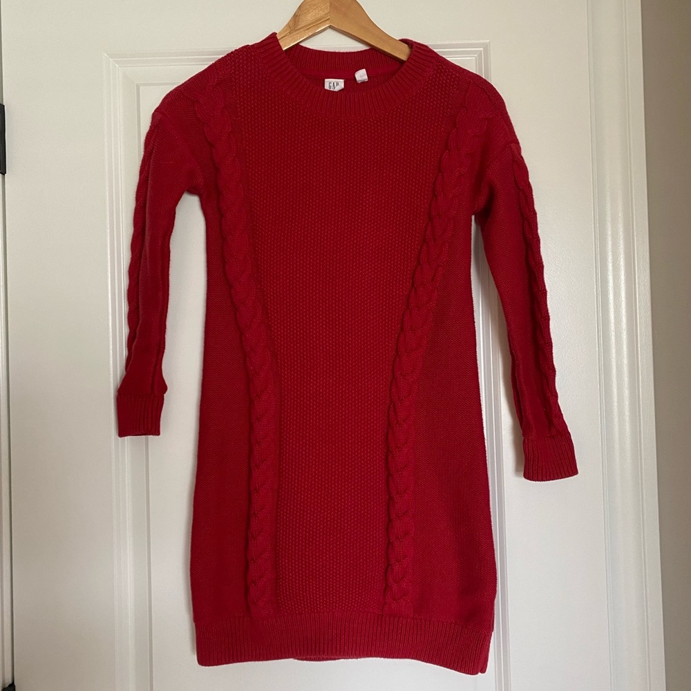 EUC gap kids sweater dress